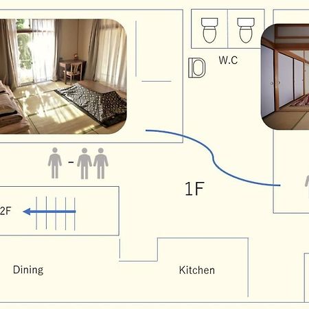 Bed and Breakfast Tsushima White House Esterno foto